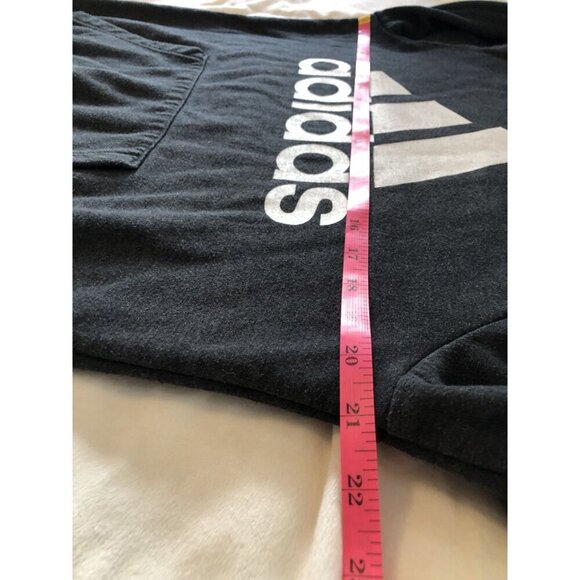 Adidas Golf Fleece Lined Hoodie Sweatshirt Mens Small Dark Gray Athleticwear - Picture 6 of 7